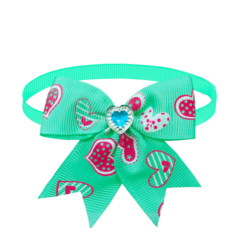 Pet Love Diamond Bow Tie Bow Tie Accessories
