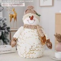 Christmas Decoration Old Man Snowman Alpaca