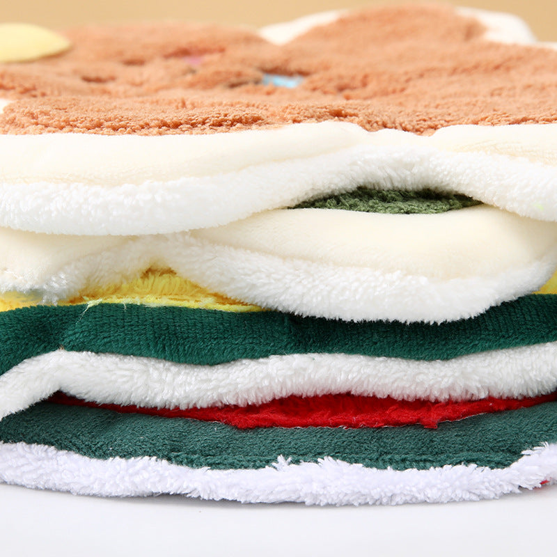 Christmas Style Hanging Kitchen Household Water-absorbing Quick-drying Creative Rag